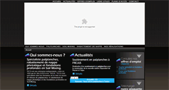 Desktop Screenshot of palplanches-tecs.com